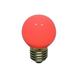 LED žárovka, červená, patice E27